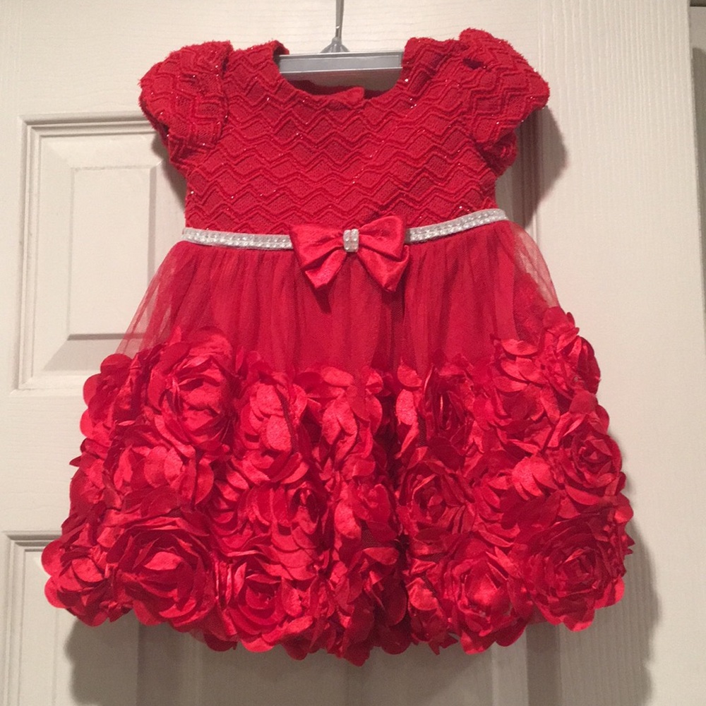 Red Holiday dress